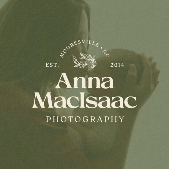 Photographer brand design by Blender Creative