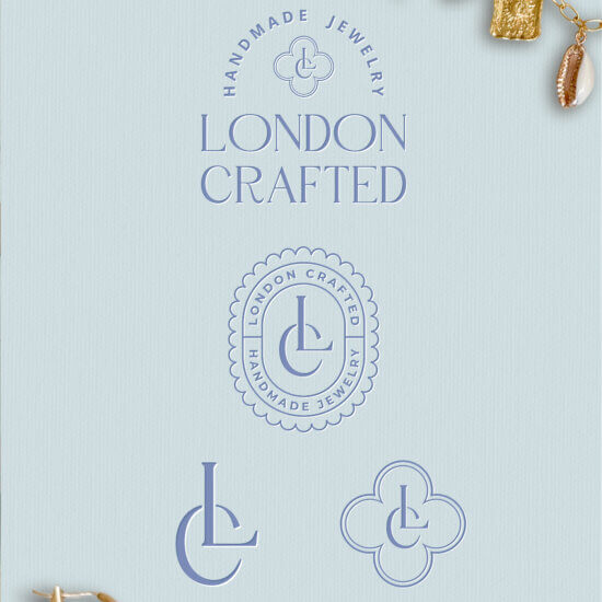 London Crafted branding mockup