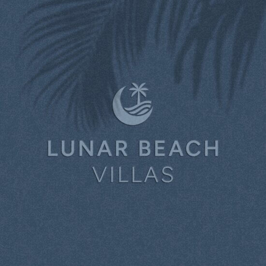 lunar beaches branding mockup