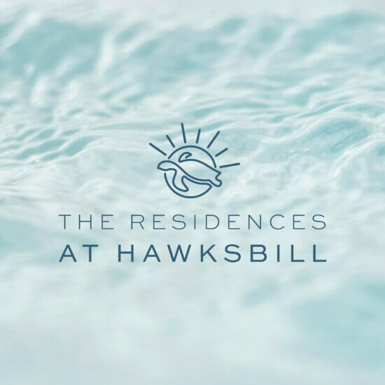 The Residence at Hawksbill brand design by Blender Creative
