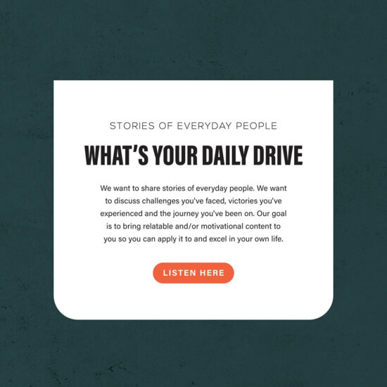social media template for What's your daily drive
